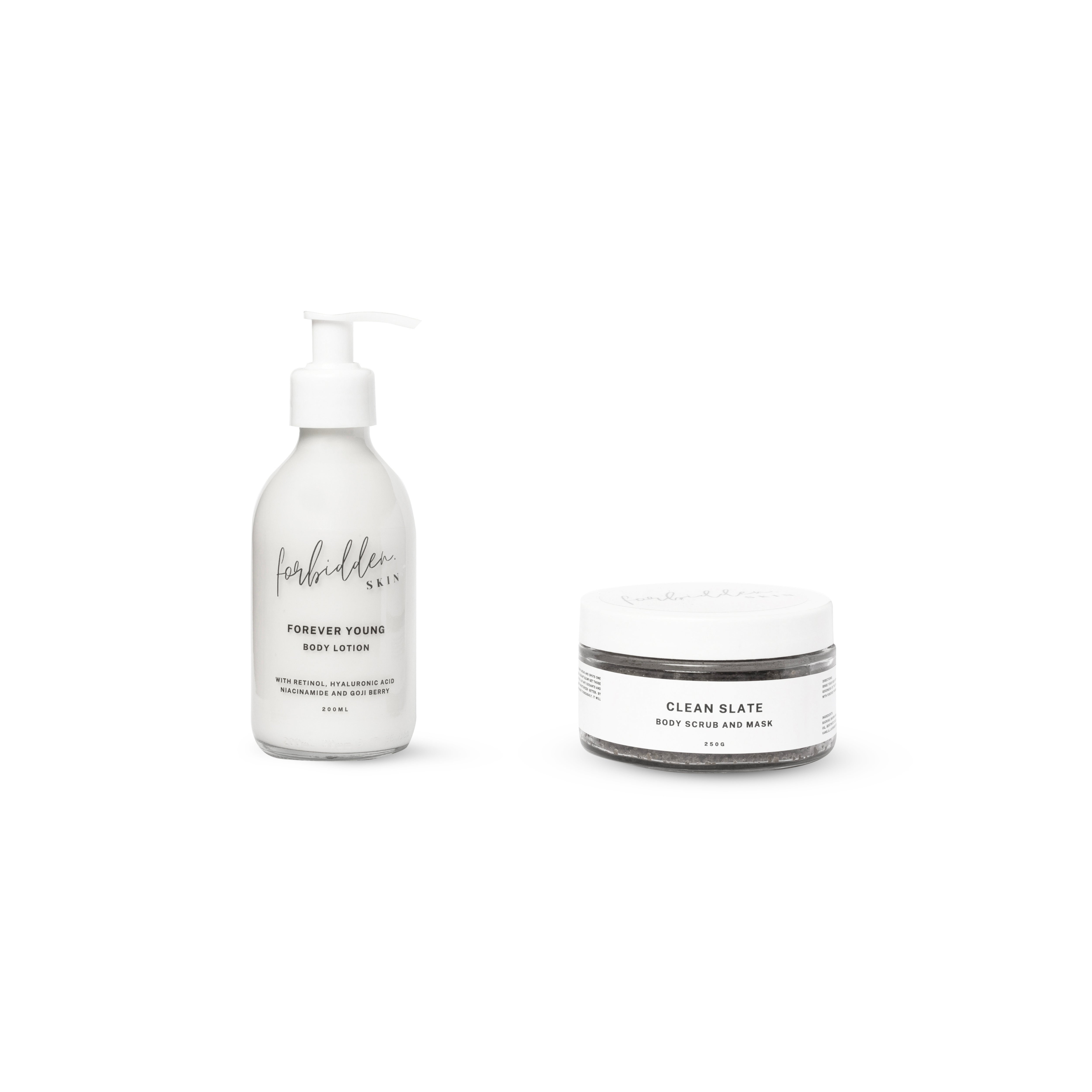 Clean Slate & Forever Young Body Bundle